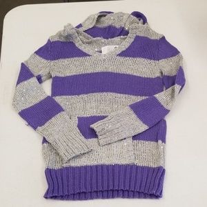 Justice girls sparkly sweater